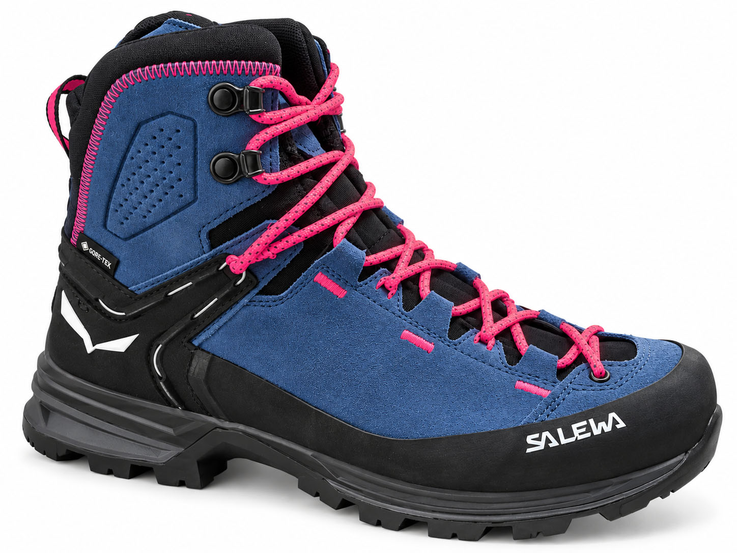 SALEWA WS MTN TRAINER 2 MID GTX DARK DENIM BUTY TREKKINGOWE ROZMIAR 38 (24 CM) <is>