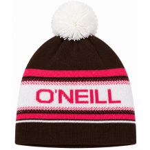  NOWA CZAPKA O'NEILL SNOW RIDER BEANIE BROWN/WHITE/PINK UNI SIZE
