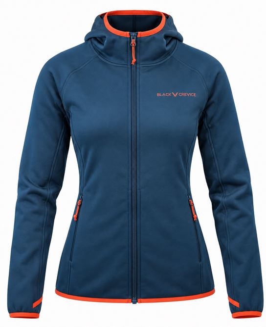 Nowa damska bluza BLACK CREVICE Midlayer Stretch Petrol, rozmiar 40