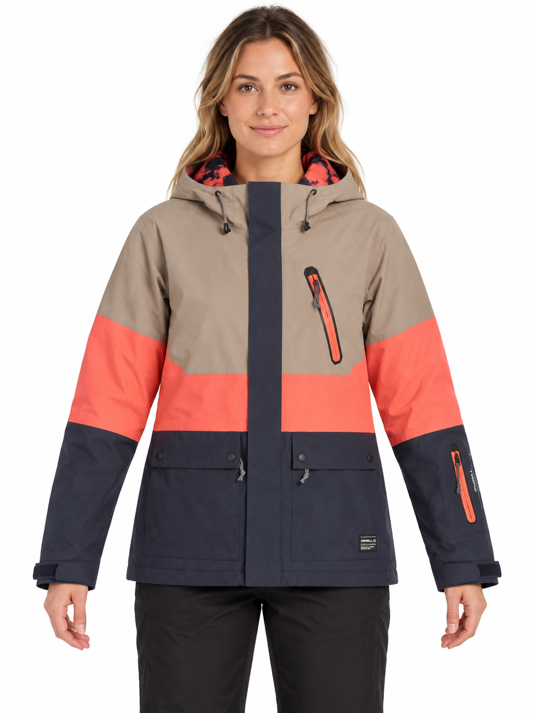 NOWA KURTKA O'NEILL JEREMY JONES MISTY SHELL WOMEN PEACH/MIDNIGHT ROZMIAR M 20/20K