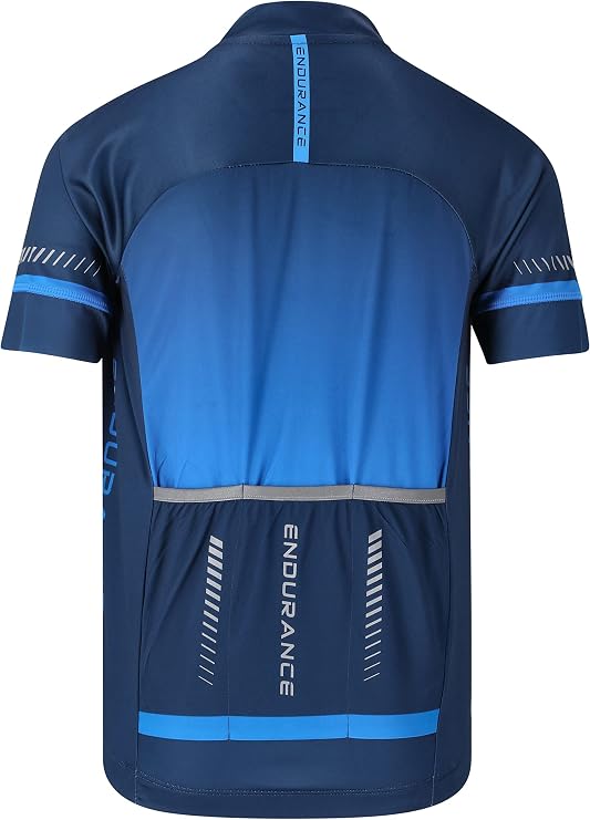 NOWA MĘSKA KOSZULKA ROWEROWA ENDURANCE JILLARD BLUE ROZMIAR S