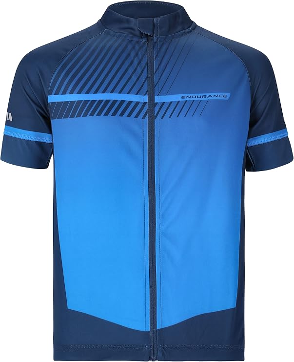 NOWA MĘSKA KOSZULKA ROWEROWA ENDURANCE JILLARD BLUE ROZMIAR S