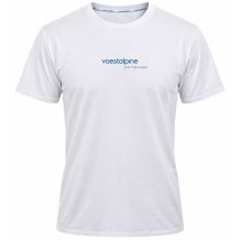Nowa męska koszulka Voestalpine White, rozmiar L