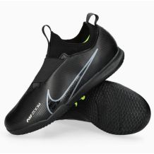 NOWE BUTY PIŁKARSKIE HALÓWKI NIKE JR ZOOM VAPOR 15 ACADEMY IC BLACK ROZMIAR 28-17CM 