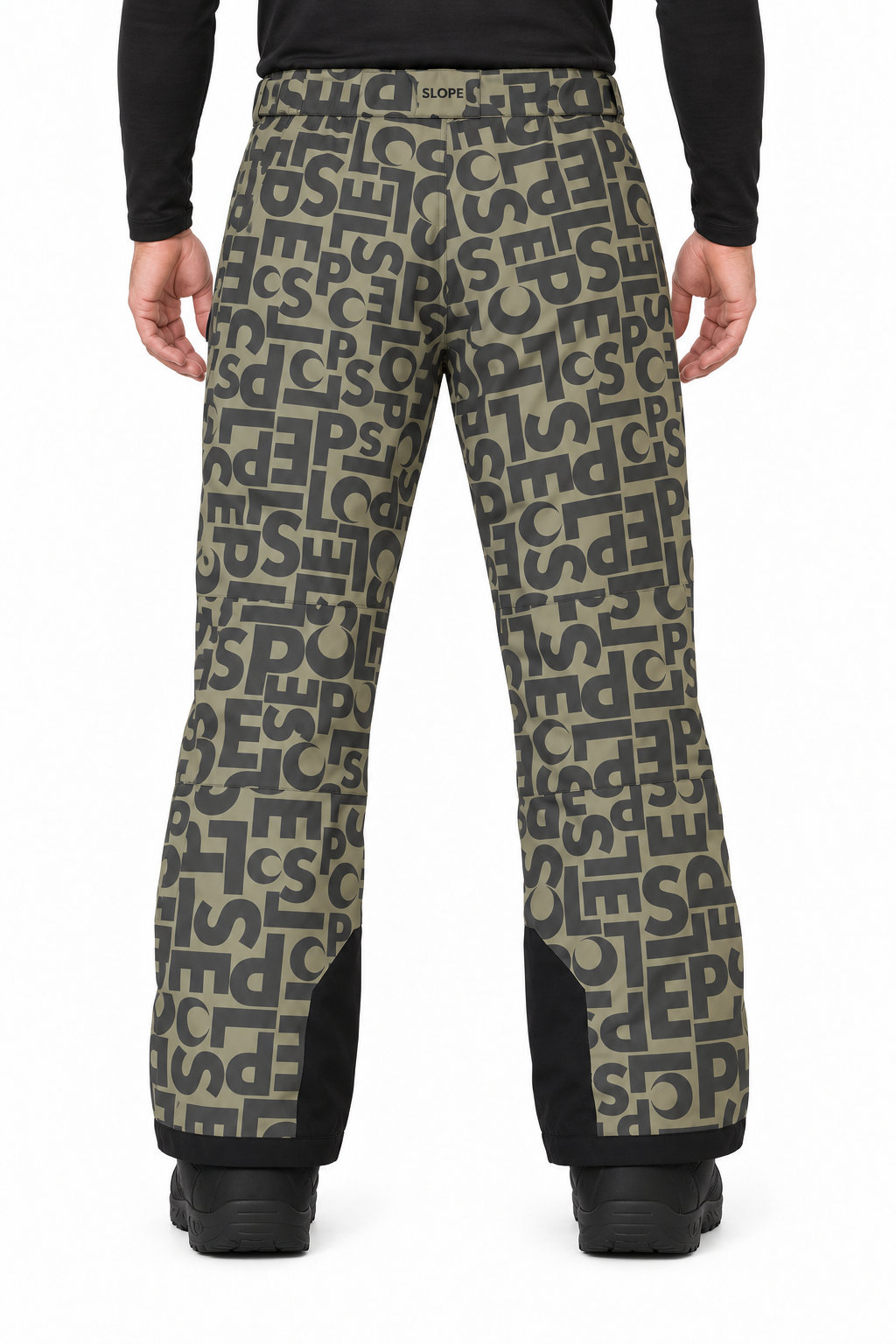NOWE MĘSKIE SPODNIE SLOPE KILLY SNOWBOARD PANT OLIVE FULL PRINT ROZMIAR L 15/15K