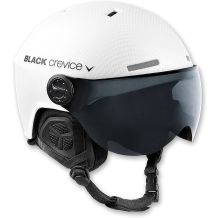 Powystawowy kask narciarski Black Crevice Gstaad White Carbon, rozmiar 58-61 cm
