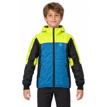 NOWA DZIECIĘCA KURTKA MONTURA SKISKY 2.0 PERTEX JACKET BLUE/LIME ROZMIAR 145CM (10 LAT)