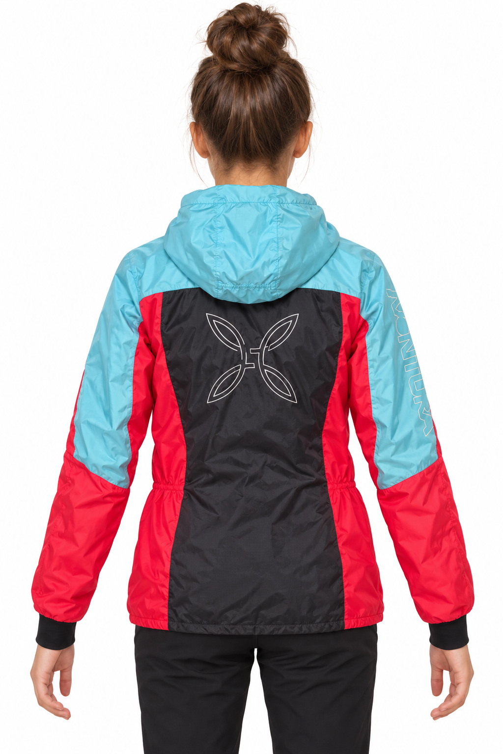 NOWA DZIEWCZĘCA KURTKA MONTURA SKISKY 2.0 PERTEX JACKET BLACK/ICE ROZMIAR 155CM (12 LAT)