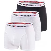Bokserki męskie EMILIO ALVAREZ 3 PACK, rozmiar S