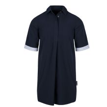 NOWA SUKIENKA ERDBÄR COLLAR BLUE DENIM ROZMIAR XS 100% ORGANIC