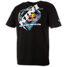 Nowa koszulka Red Bull Kini Kids Slanted Tee Black, rozmiar L/152