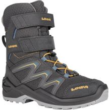 NOWE DZIECIĘCE BUTY LOWA MADDOX WARM GTX HI GRAPHITE/STEEL BLUE ROZMIAR 31/19,5CM 