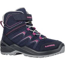 NOWE DZIECIĘCE BUTY LOWA MADDOX WARM GTX NAVY/PINK ROZMIAR 35/222MM