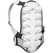 NOWY OCHRANIACZ PLECÓW BLACK CREVICE WHITE/SILVER ROZMIAR S