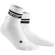 SKARPETY CEP CLASSIC 80'S SOCKS MID CUT MEN WHITE/BLACK ROZMIAR M/IV 42-45