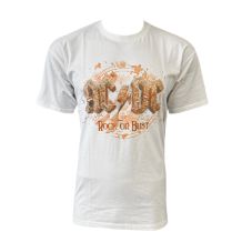 Nowa męska koszulka AC/DC Logo White, rozmiar XL