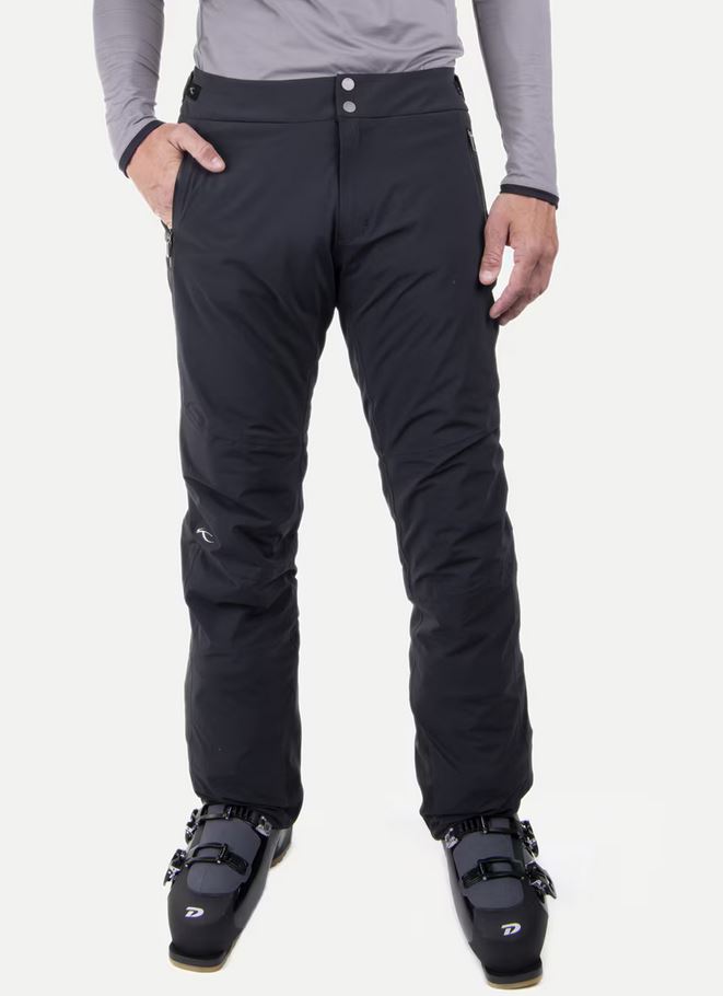 KJUS FORMULA PANTS MEN BLACK NOWE MĘSKIE SPODNIE NARCIARSKIE ROZMIAR 46/XS <is>
