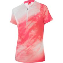 Nowa koszulka rowerowa Loffler Cloudy 2 Pink, rozmiar 44