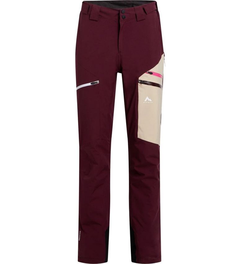 NOWE DAMSKIE SPODNIE MCKINLEY SAGE PANT PRIMALOFT WINE RED/BEIGE ROZMIAR 36 15/15K