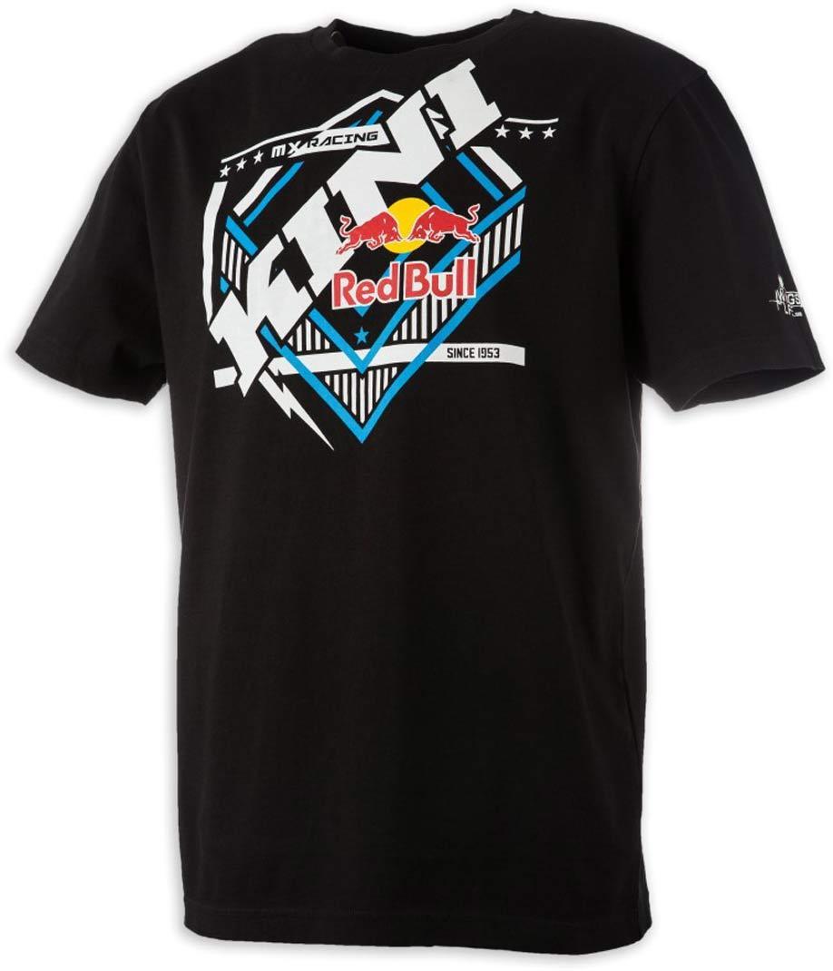 Nowa koszulka Red Bull Kini Kids Slanted Tee Black, rozmiar S/128