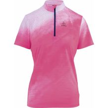 Nowa koszulka rowerowa Loffler Cloudy 2 Pink, rozmiar 36