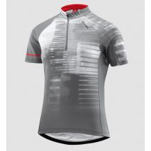 Nowa koszulka rowerowa Loffler Spela Mid RAce Grey, rozmiar 38