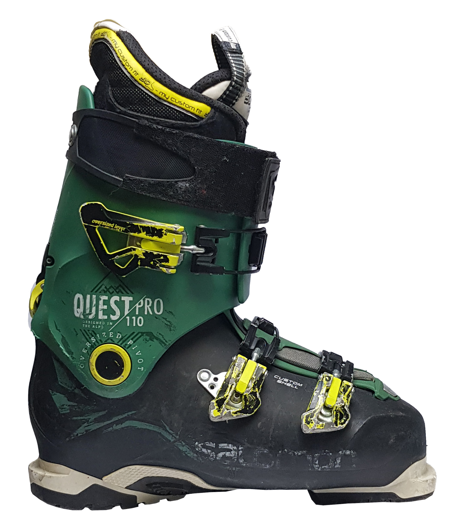 Potestowe buty narciarskie Salomon Quest Pro 110, rozmiar 43.5/28.5 ::  Sklep Sportowy - outlet sportowy, koncówki kolekcji, wyprzedaże, narty,  deski, wiązania, sprzet narciarski, buty sportowe